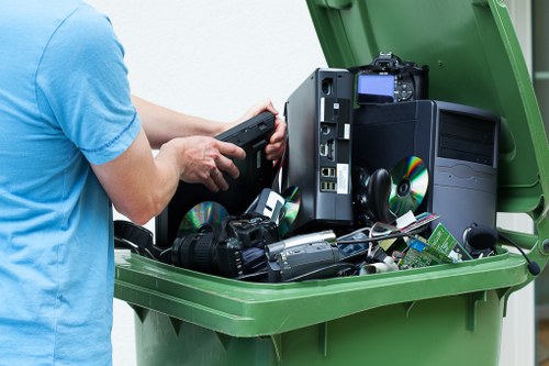 Local East Ham waste management team in action