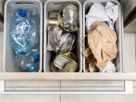 Different types of business waste collected in East Ham